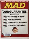 MAD Magazine #486 February 2008 “Our Guarantee” - Near Mint Condition