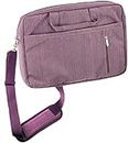 Navitech Purple Sleek Water Resistant Laptop Bag - Compatible with Lenovo Yoga 7 14" 2 in 1 Laptop, Purple