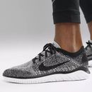 Nike Free RN Flyknit 2018 Shoes White Black 942838-101 Men's Multi Size NEW