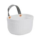YIAGXIVG Wall Mounted Storage Basket Bathroom Hanging Organizer Supplies Household for Lotio Liquid Cream Organization Bathroom Storage Baskets for organizing