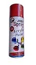 JUST SPRAY Lacquer Multi-Surface DIY Acrylic Spray Paint for Car, Bike, Metal, Wood, Wall, Plastic Etc (CHERRY)
