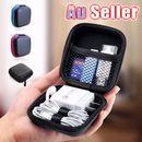 Pouch Cable Storage Bag Headphone Hard Case Carrying Earbuds Earphone Portable