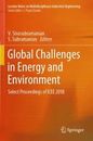 Desafíos globales en energía y medio ambiente procedimientos selectos de ICEE 2018