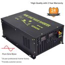 6000W Pure Sine Wave Inverter 12V/24/48V DC to 230V 240V AC Car Power Rv Battery