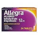Allegra Adult Non-Drowsy Antihistamine Tablets for 12-Hour Allergy Relief, 60 mg, 24 Count
