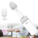 Parkinson's Spoon for Hand Tremors, Arthritis Aid Cutlery, Fixed Spoon and Fork with Intelligent Self-stabilization, for Disabled and Parkinson's or Tremor Sufferers