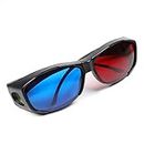 Othmro 2 unids Rojo-Azul 3D Glasses/Cyan Anaglifo Anaglifo, Anaglifo Dimensional 3D Visión Gafas para TV Juego DVD 3D Virtual Video