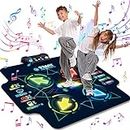 JOLLY FUN Dance Mat Toys Gifts for Children from 6 to 12 Years, Music Dance Mat with Bluetooth, Dance Mat for Christmas Birthday Gifts