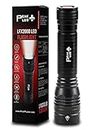 PeakPlus High-Powered LED Flashlight LFX2000 - Brightest High Lumen Light with 5 Modes, Zoomable and Water Resistant - Best Flashlights For Camping, Dog Walking and Emergency