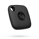Tile Mate (2022) Ricerca oggetti Bluetooth, portata 76 m, funziona con Alexa e Google Home, compatibile con iOS e Android, nero, 37,8 x 37,8 x 7,1, (1 confezione)