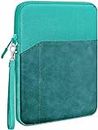 ProElite Polyester Tablet Sleeve Case Cover 12" to 13" for Apple iPad Air 13/Pro 13/Pro 12.9 Samsung Galaxy Tab S7/S8/S9 Plus/S7/S9 FE Plus 12.4", Lenovo Tab P12, Microsoft Surface Pro, Sea Green