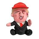 Pesky Patriot Donald Trump Talking Doll | Funny Trump Talking Figure Plush Toy with Make America Great Again Hat and 5 Quotes