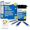 Equate Blood Glucose Test Strips, 50 Count | Compatible with OneTouch Meters | Quick, Reliable Readings | Accurate & Easy to Use - Bundle with '10 Smart Choices for Your Daily Routine' Guide (2 Items)