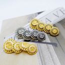 10 piezas botones de vástago de aleación de zinc accesorios de ropa para decoración de costura