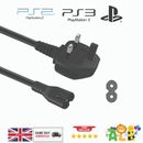 Power Cable Lead For PlayStation Consoles PS5 PS4 PS3 PS2 PS1 250V  UK Plug 1.8M
