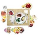 Learning Resources Magnetic Healthy Foods, Pretend Play Food, Magnetic Food, 34 Pieces, Ages 3+