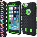 Heavy Duty Tyre Rugged Shock Proof Builder Case Cover For iPhone 7 8 6 6s Plus 5