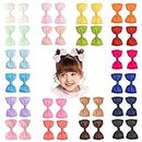 Prohouse 40 PCS 3" inches Baby Girls Ribbon Hair Bow Clips Barrettes For Girl Teens Kids Babies Toddlers