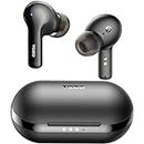 TOZO A2 Mini Wireless Earbuds Bluetooth 5.3 in Ear Light-Weight Headphones Built-in Microphone, IPX5 Waterproof, Immersive Premium Sound Long Distance Connection Headset with Charging Case, Black