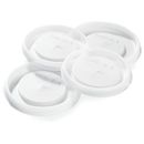 Carlisle 5812L30 Disposable Lid for 12 oz. Louis Tumbler 5812, Polystyrene, Recyclable