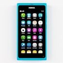 Nokia N9 Compatible with MeeGo OS with 8 MP Camera 16GB Storage 1 GB Ram 3G Connectivity Unlocked (Cyan)
