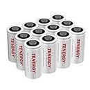 Tenergy Premium CR123A 3V Lithium Battery, 1600mAh Photo Lithium Batteries, [Non-Rechargeable] Security Cameras, Smart Sensors, Specialty Devices, 12 Pack, [UL Certified]
