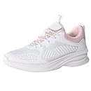 ene Schuhe Damen Flach Damen Laufschuhe Schnüren Sportliche Sportliche Sportliche Schuhe Weißschuhe Turnschuhe Elegante Schuhe Damen Herbst, Rose, 40 EU