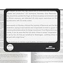 JMH Magnifying Glass for Reading, 5X Handheld Large and Lightweight Full Page Magnifier for Seniors Low Vision Reading, Inspection, Exploring