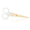 SIRMEDAL Acryl Gold Scissors for Office Home School Art Craft (6.5”)