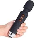MANAV Waterproof Rechargeable Personal Body Massager for Women | Cordless Handheld Wand Vibrate Machine with 20 Vibration Modes & 8 Speed Patterns