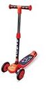 DA Bull International Boss Kick Scooter 3 Wheels Steel Frame Large Foldable & Height Adjustable with Suspension Brake 3 Wheels Skate (Weight Capacity Up to 50 Kgs, Age 3+ Years Boys & Girls) (Red)