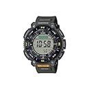 Casio Digital Grey Dial Men's Watch-PRG-340-3DR, Grey, strap