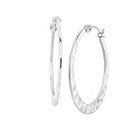 Silpada .925 Sterling Silver Hoop Earrings for Women, Jewelry Gift Ideas, Full Circle'