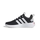 adidas Mens Racer TR23 Sneaker, Black/White/Grey, 11 US