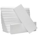 1-Inch Thick Foam Rectangle Blocks for DIY Crafts, Polystyrene Boards,12 Pack