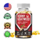 Horny Goat Weed with Maca Root Extract Capsules,Ginseng Testosterone Booster