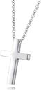 Religious Lord Jesus Crusifix Cross Sterling Silver Stainless Steel Locket Pendant Necklace Chain For Men And Women Christmas Gift For Girls