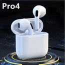 Pro4 TWS Headphones Waterproof Bluetooth 5.0 with Microphone for iPhone, Xiaomi NEW