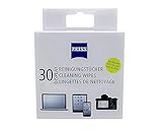 ZEISS Lens Wipes 30 Count- Pack of 1| Lens Cleaner - Perfect for Spectacles, Eyeglasses, Sunglasses, Camera Lenses, Binoculars and all other lenses