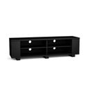 Wooden TV Stand For TVs up to 65" Living Room Cabinet W/ 8 Open Display Shelves