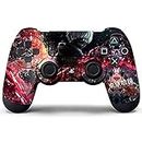 Elton PS4 Controller Designer Skin for Sony PlayStation 4 Dual Shock Wireless Controller - Anime, Skin for One Controller & 2 Anti-slip Thumb Stick Caps Only [video game]