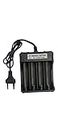 CARE CASE® LI-ION Charger AC to DC 18650 Battery Charger, 4 Cell Battery Charger