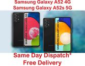 Samsung Galaxy A52 128GB SM-A525F/DS 4G A52s SM-A528B/DS 5G Dual SIM Unlocked 