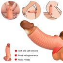 Penis-Sheath-Cock-Extender-Enlarger-Enhancer-Penis-Sleeve-Girth-Ring-Sex-Toy-Men