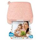 HP Sprocket Portable 2x3" Instant Photo Printer (Blush Pink) Print Pictures on Zink Sticky-Backed Paper from your iOS & Android Device.
