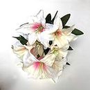 Best Artificial Stargazer Lillies 10 têtes de Fleurs artificielles 45 cm