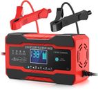 Battery Charger 10-Amp 12V and 24V Fully-Automatic Smart Car Battery Maintainer