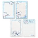 Cute Sticky Notes Self-Stick Office Supplies 80 Sheets Notes Pads  Office