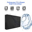 22"-70" TV Waterproof Cover Outdoor Patio Dustproof Television Protector Cover