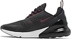 Nike Men's Air Max 270 Running Shoes, Anthracite/Black/White/Team Red, 10